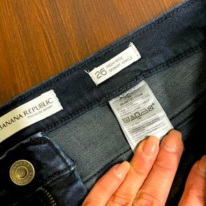 Banana Republic High Rise Skinny Ankle Jeans